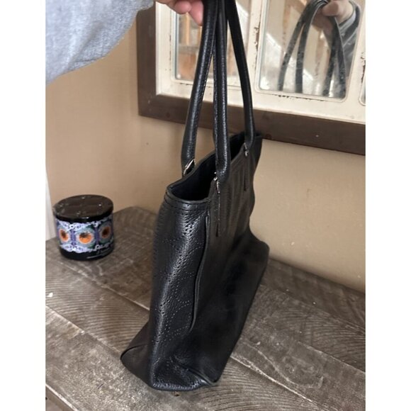 Kate Spade New York Black Leather Handbag - Picture 3 of 7